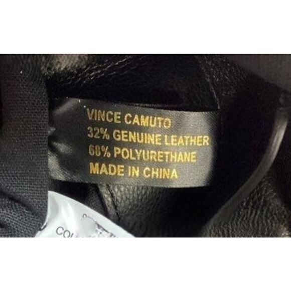 Vince Camuto Harlo Leather Striped Woven Travel Tote Bag - Picture 4 of 6